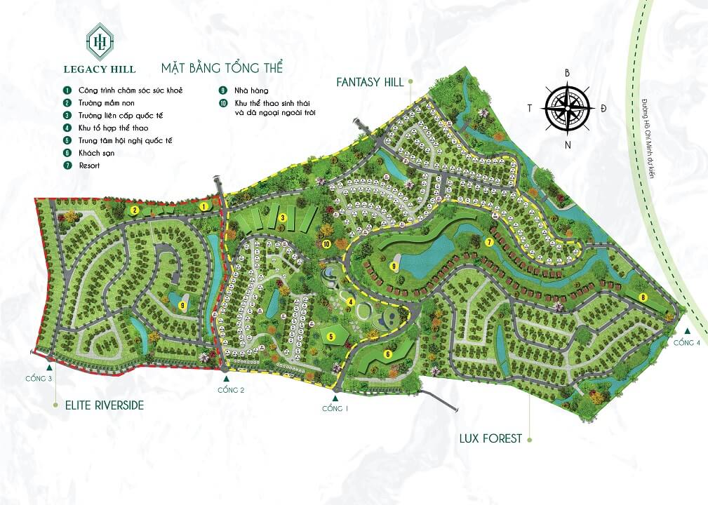 Mặt bằng Legacy Hill Hòa Bình