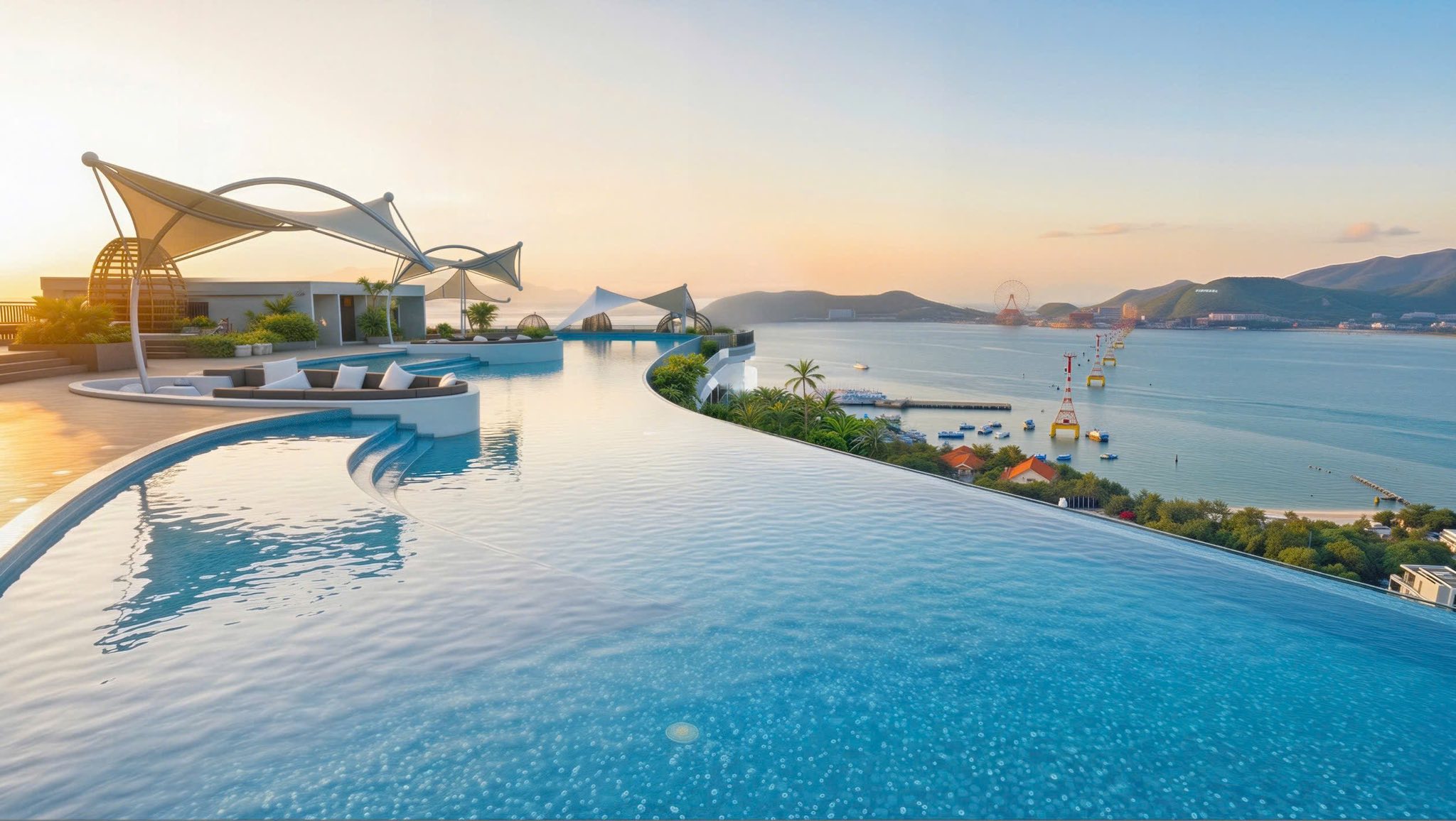 Tiện ích Anh Nguyễn Ocean Front Villas