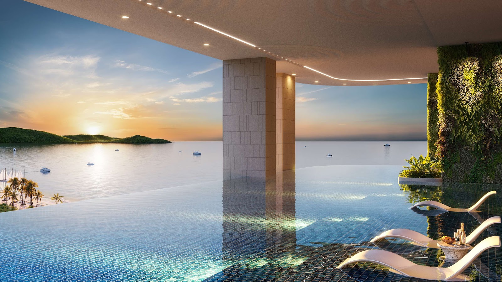 Tiện ích Anh Nguyễn Ocean Front Villas