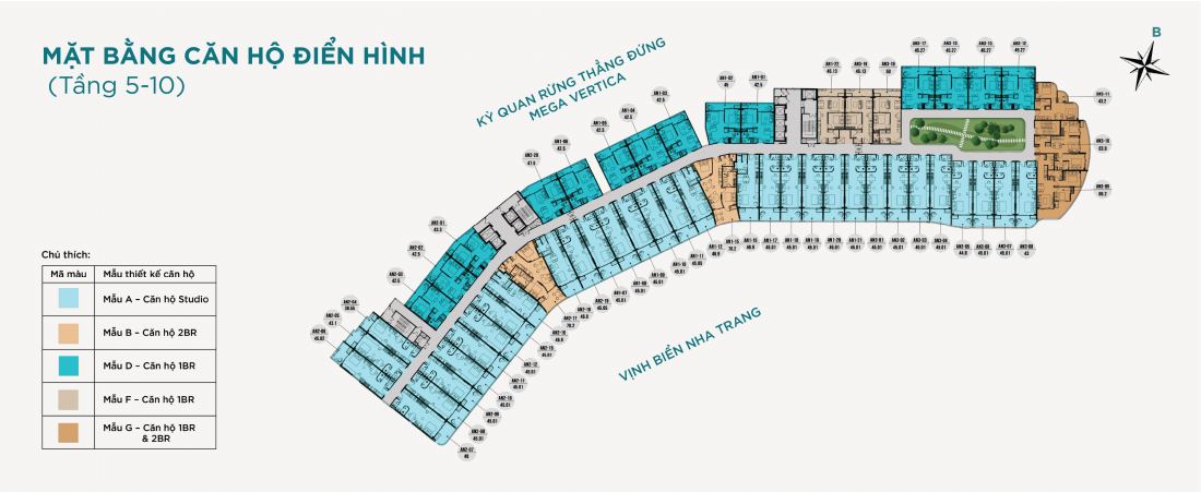 Mặt bằng Anh Nguyễn Ocean Front Villas
