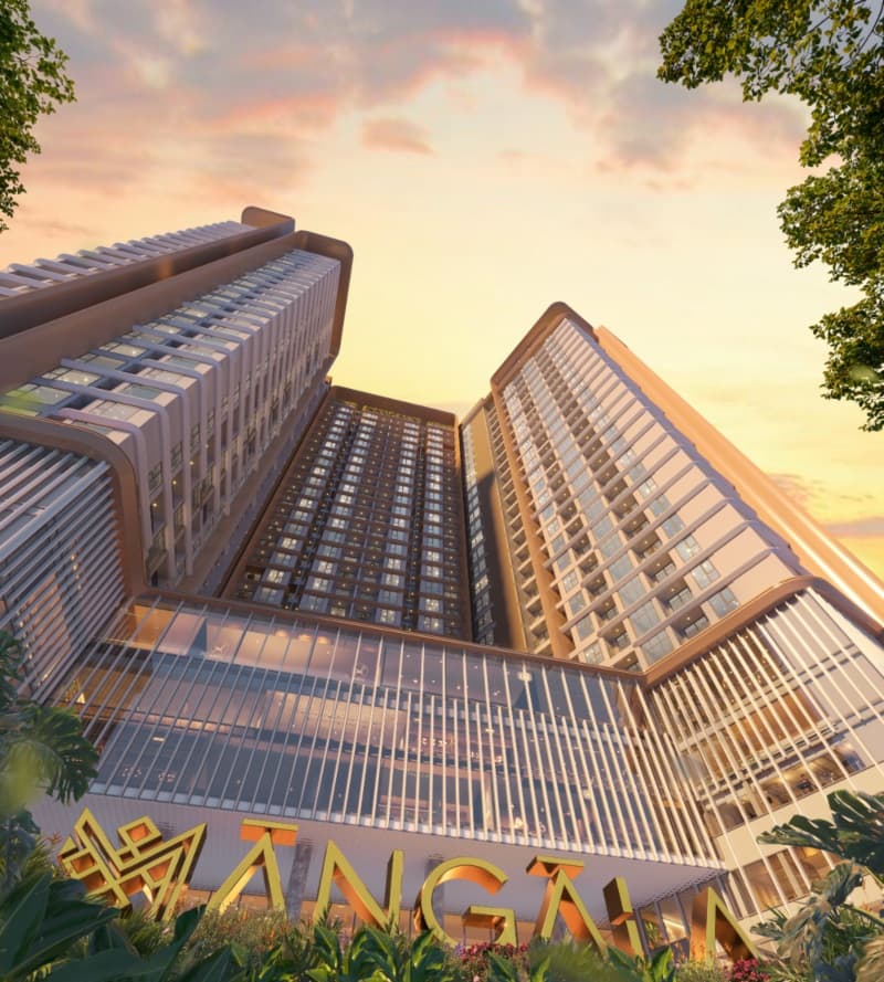 Chung cư thiết kế theo phân khúc cao cấp tại Mangala Complex