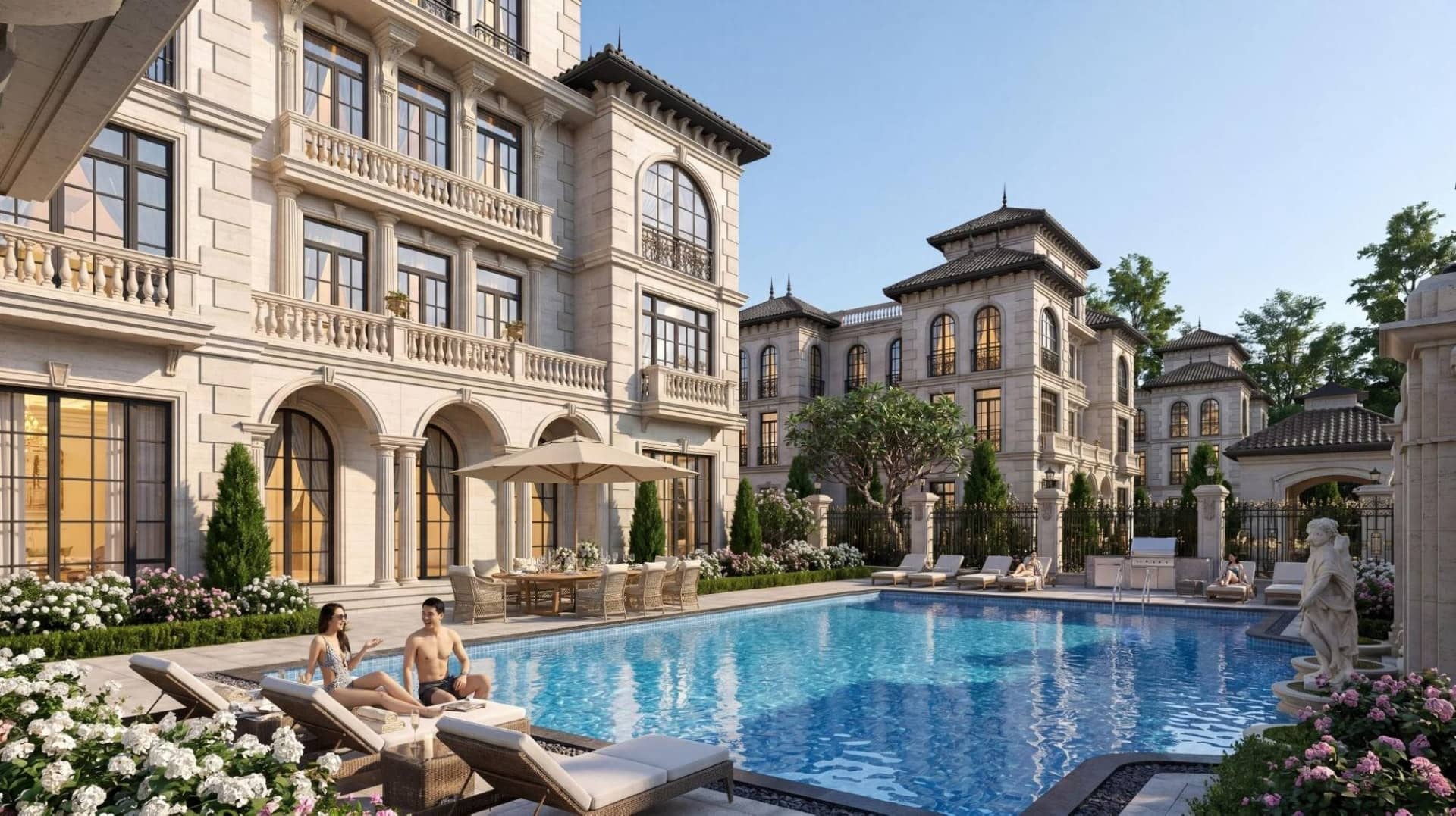 Tiện ích chuẩn resort ngay trong căn biệt thự tại Noble Palace Garden