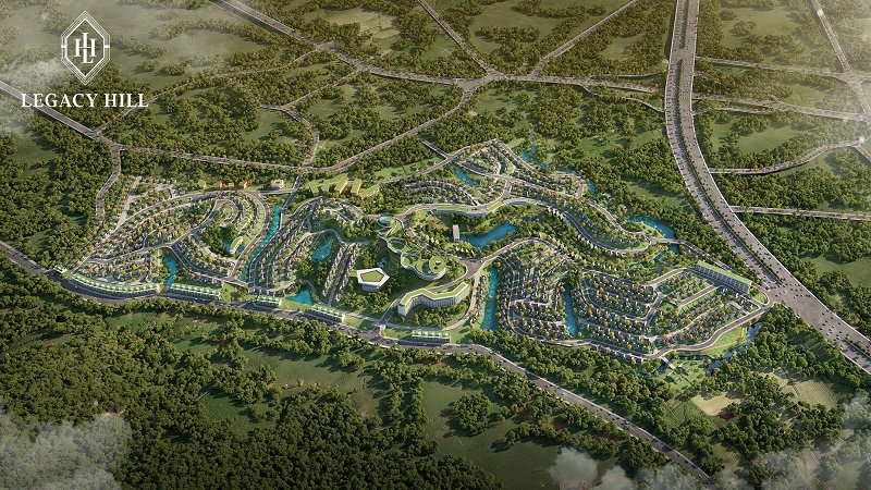 Phối cảnh dự án Legacy Hill Hòa Bình