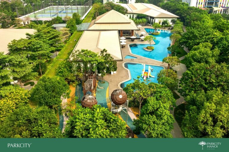 Không gian xanh tại Park City