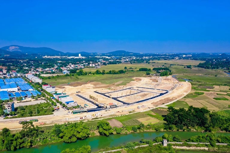 Hình ảnh thực tế dự án Lương Sơn Riverview