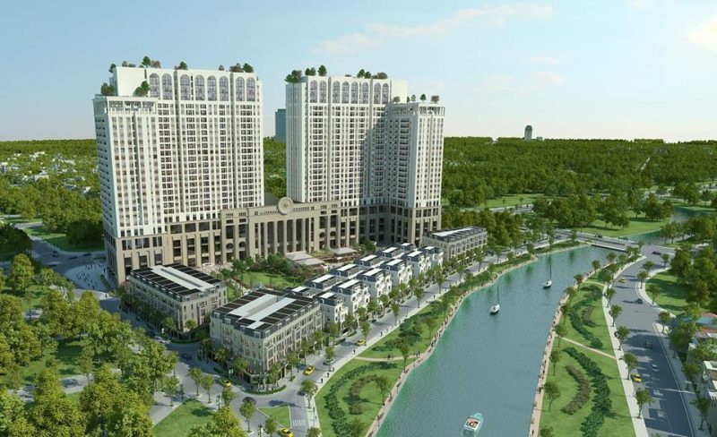 Phối cảnh tổng quan dự án Roman Plaza Tố Hữu