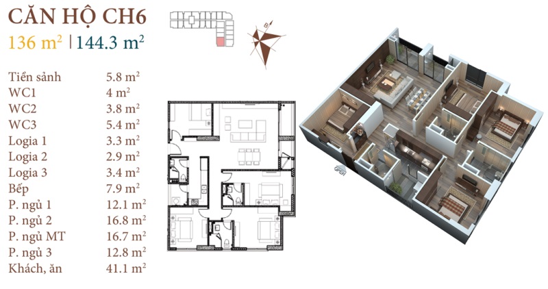 Thiết kế căn hộ dự án Roman Plaza Tố Hữu