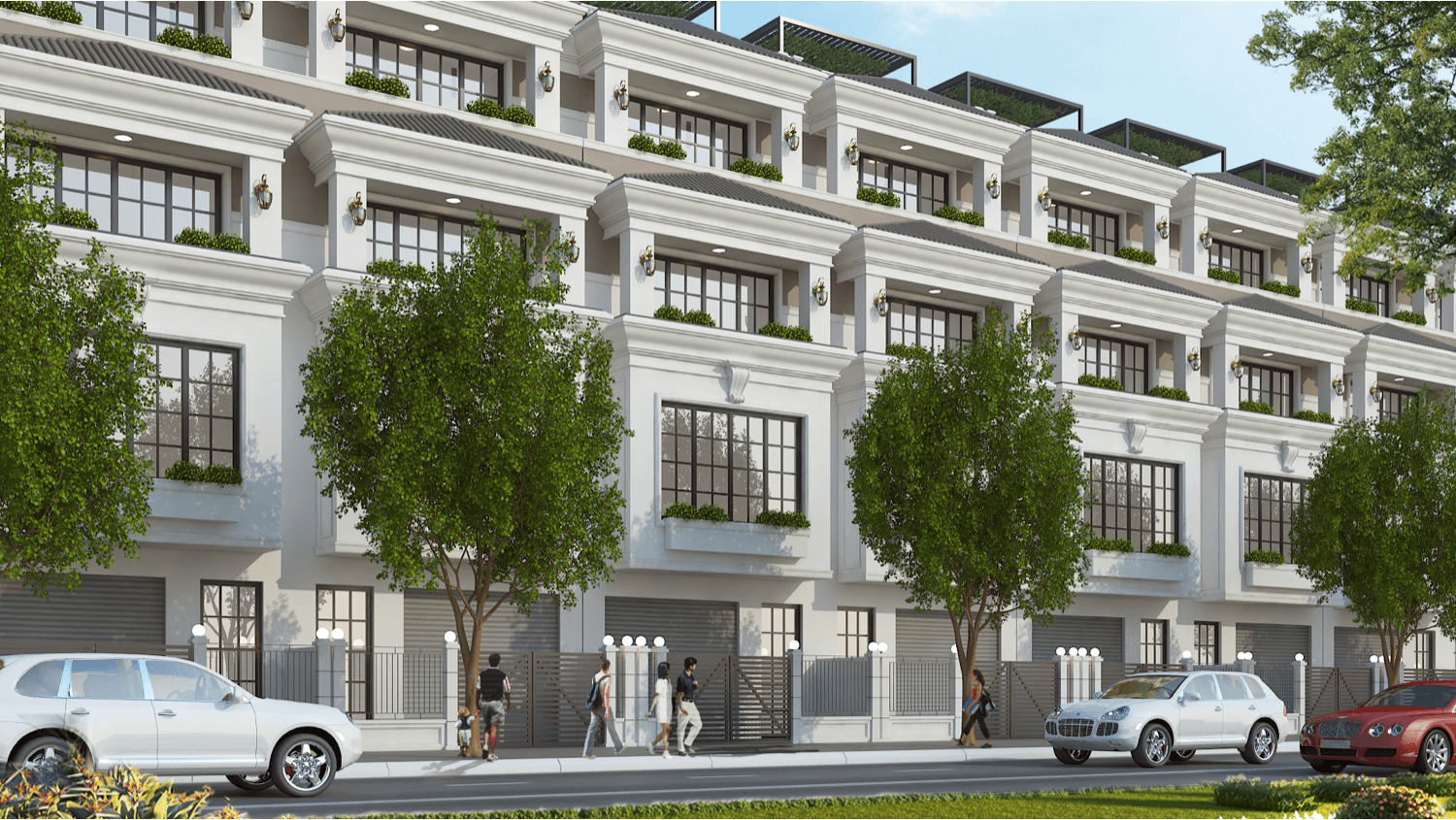 Thiết kế liền kề dự án Green Dragon City Cẩm Phả