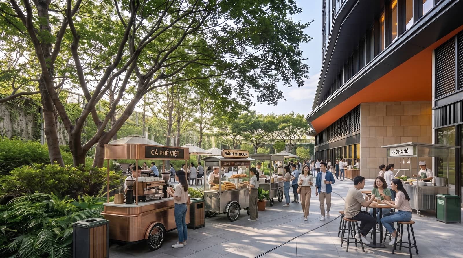 Hệ tiện ích dự án Sun Glory Residence