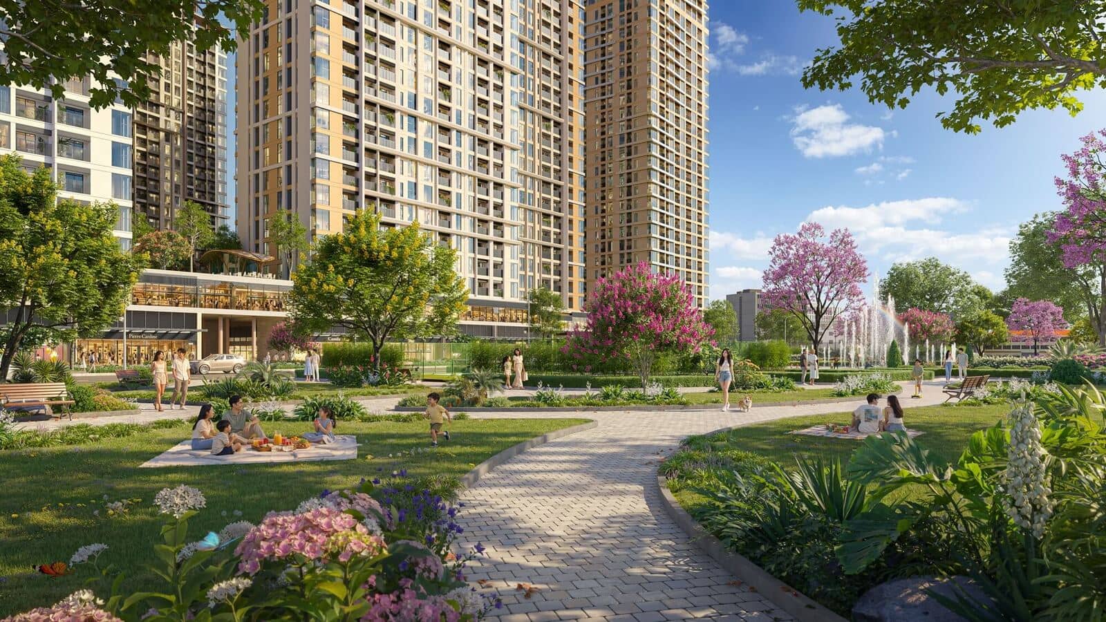 Hệ tiện ích dự án Sun Glory Residence