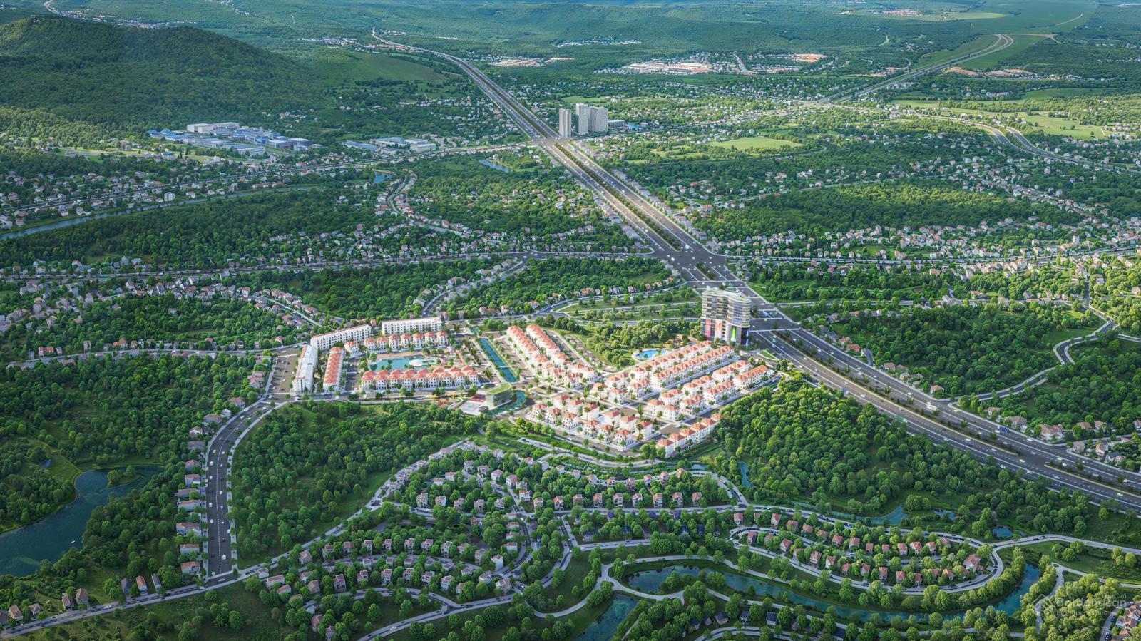 Phối cảnh tổng quan dự án Dream Garden City