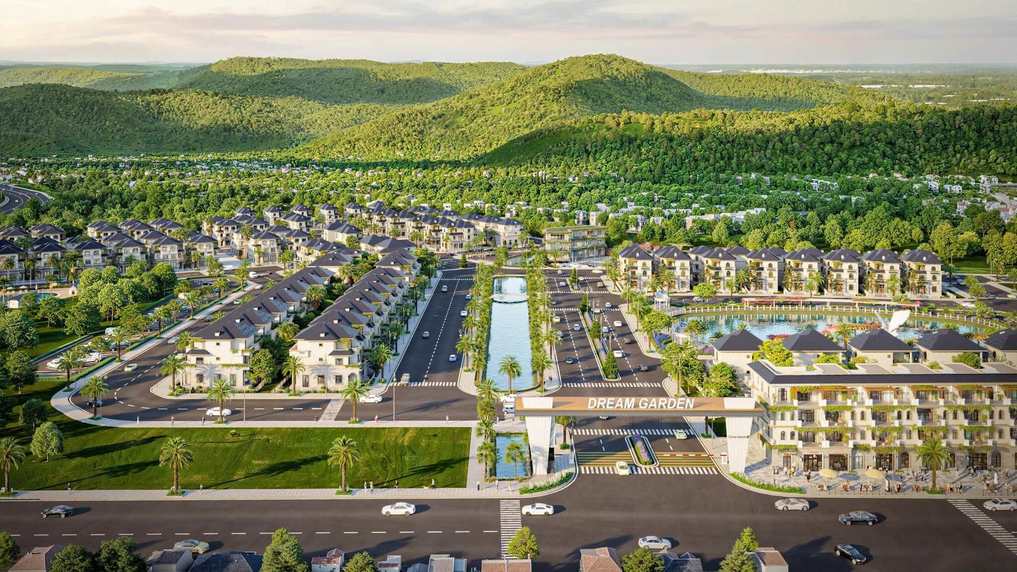 Phối cảnh tổng quan dự án Dream Garden City